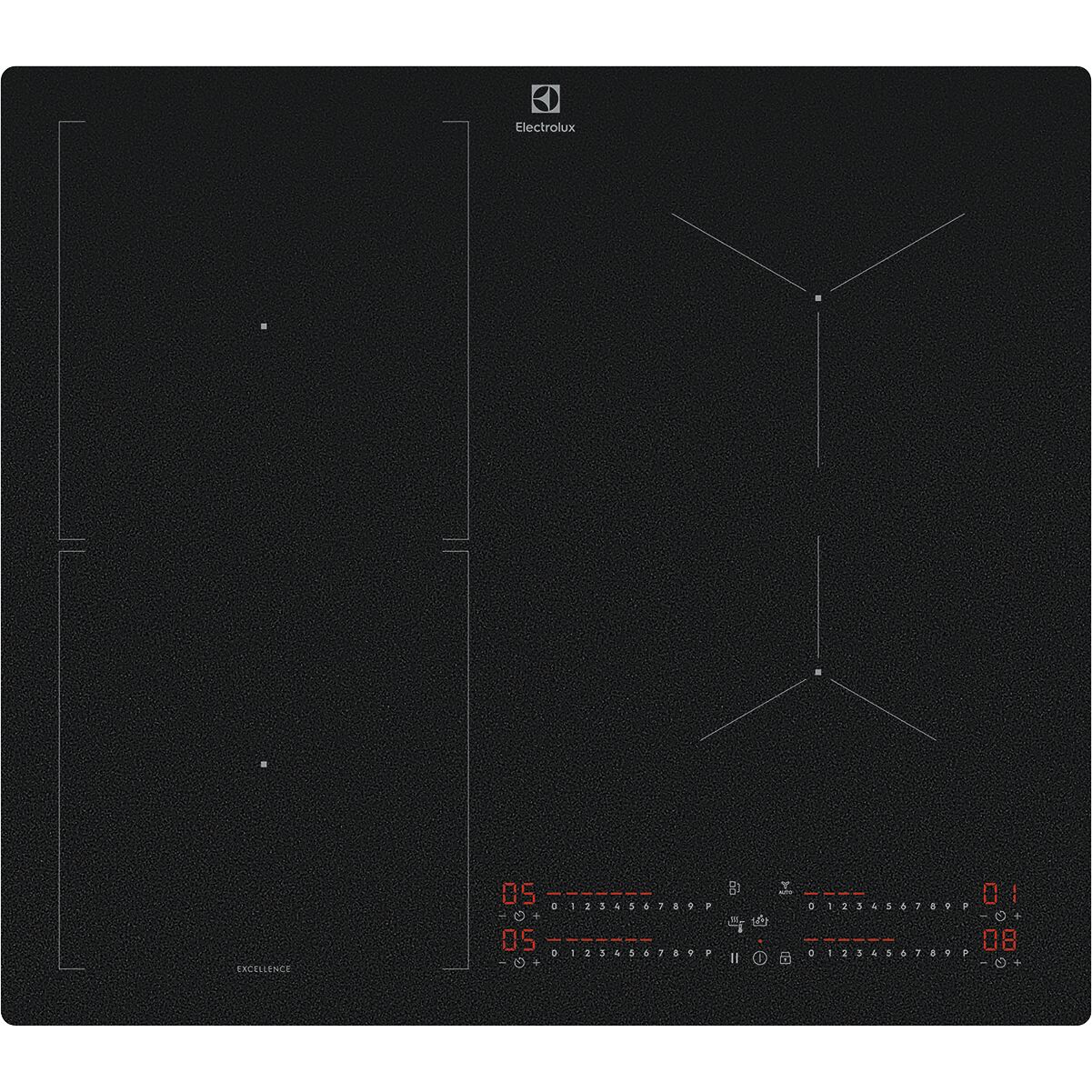 7333394059501 Electrolux XH606BCCS - Induktionskogeplade Hvidevarer,Kogeplader,Induktionskogeplader 2190006357 XH606BCCS