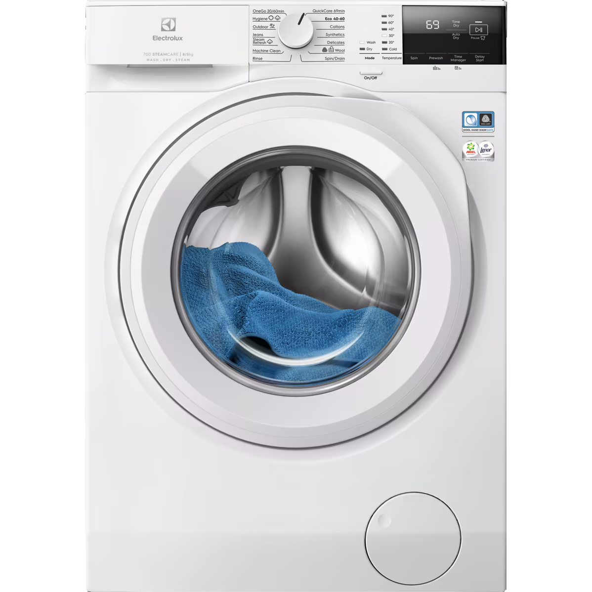 7333394061177 Electrolux EWI721O84O vaske/tørremaskine Hvidevarer,Vaskemaskine,Vaske/tørremaskiner 7600013370 EWI721O84O