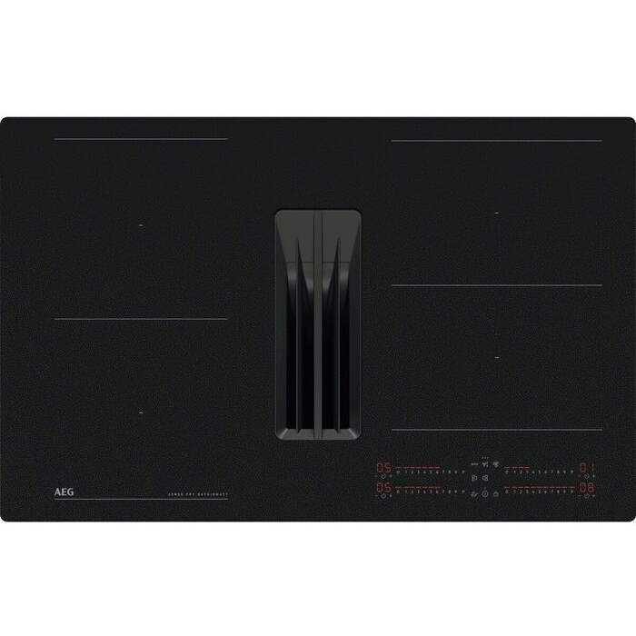 AEG TH84CC23CZ - Kogeplade med indbygget emhætte