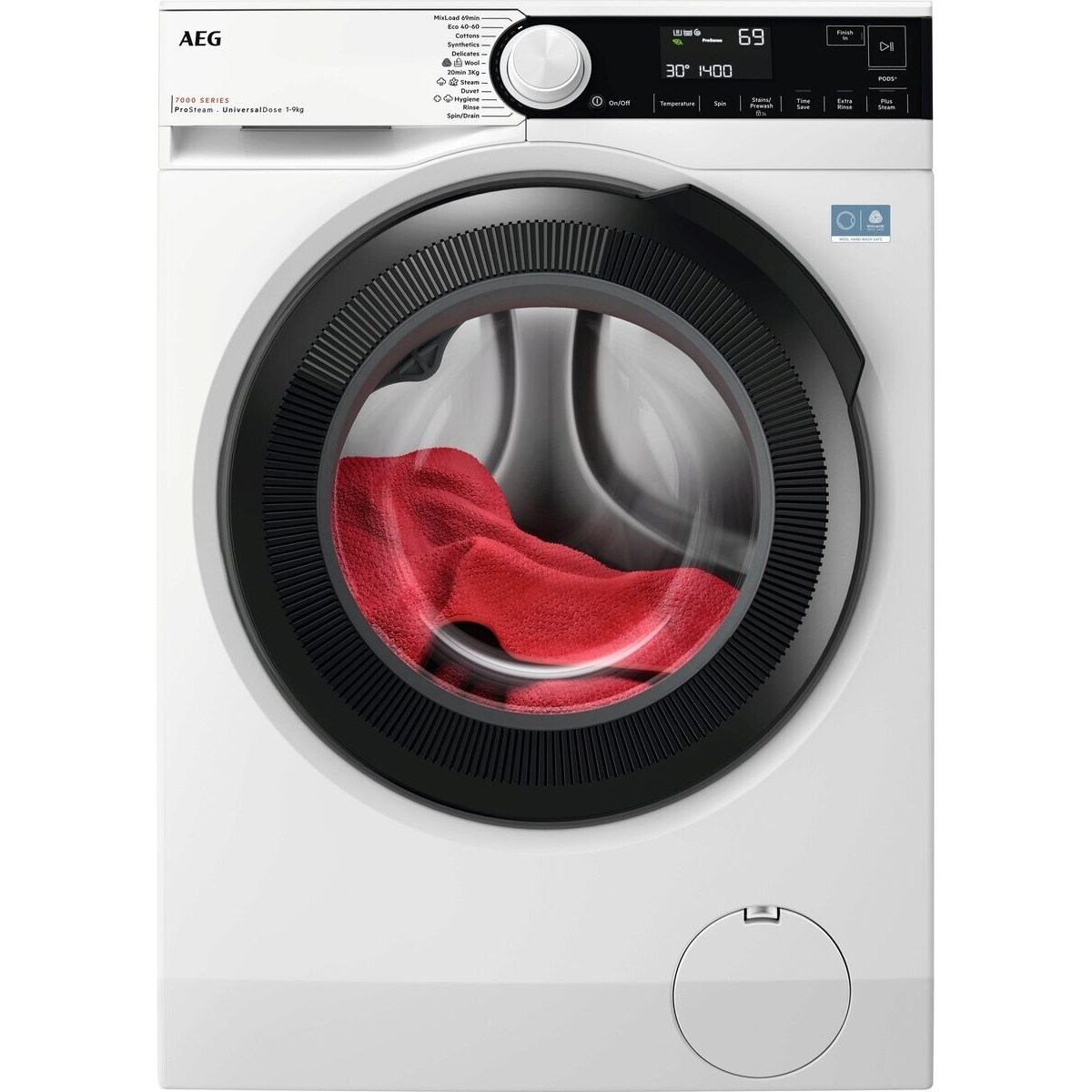 7333394120447 AEG LR734L94U frontbetjent vaskemaskine Hvidevarer,Vaskemaskine,Frontbetjente vaskemaskiner 1100008320 LR734L94U