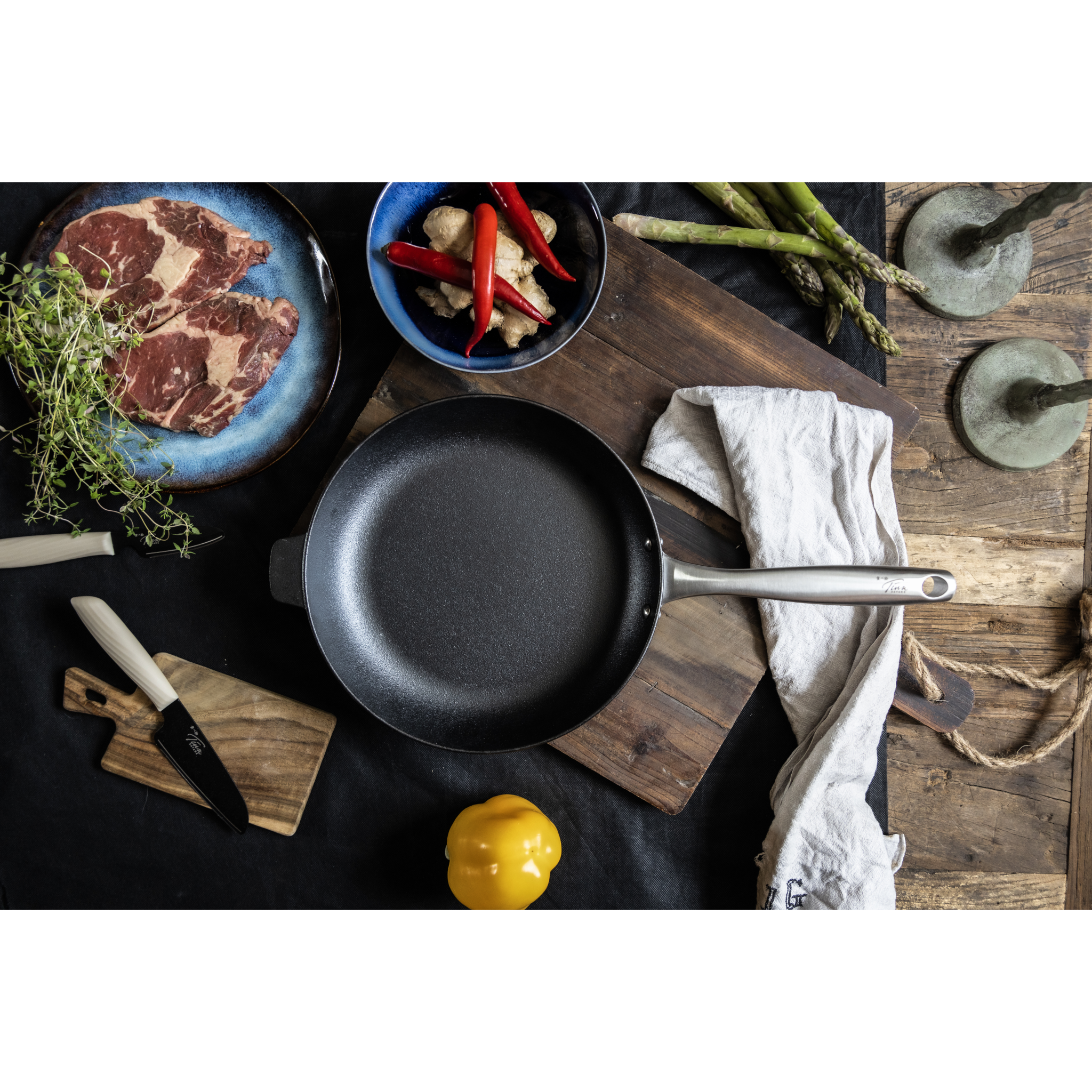 7340039275271 Satake Ø24 - Stegepande Husholdning,Køkkenudstyr,Pander 2190014314 STI5124