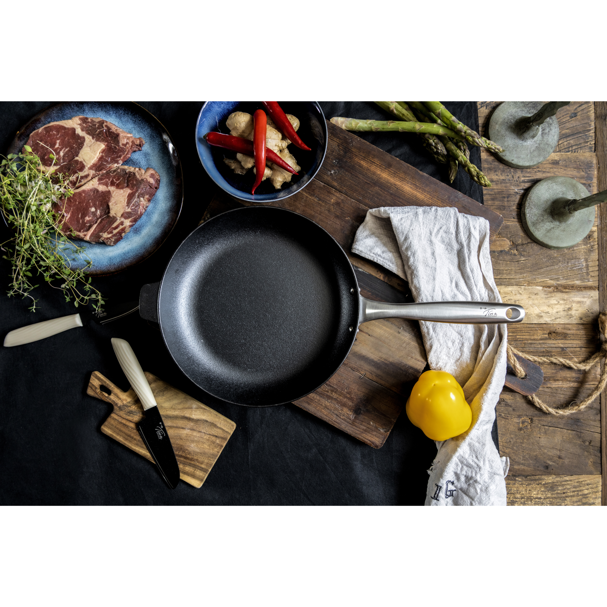 7340039275288 Satake Ø28 - Stegepande Husholdning,Køkkenudstyr,Pander 2190014290 STI5128