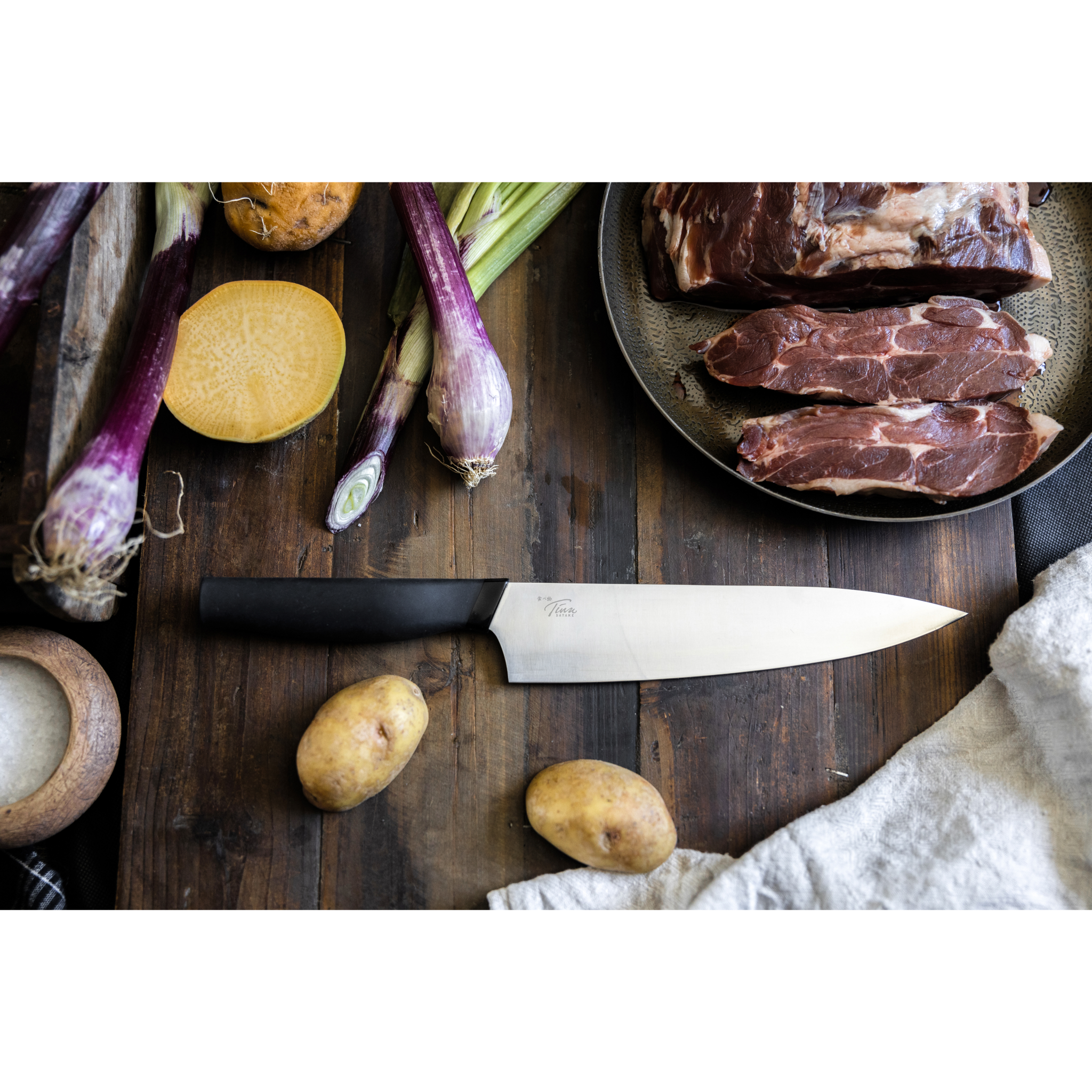 7340039275318 Satake 21 cm - Kokkekniv Husholdning,Køkkenudstyr,Knive 2190014285 STI1000