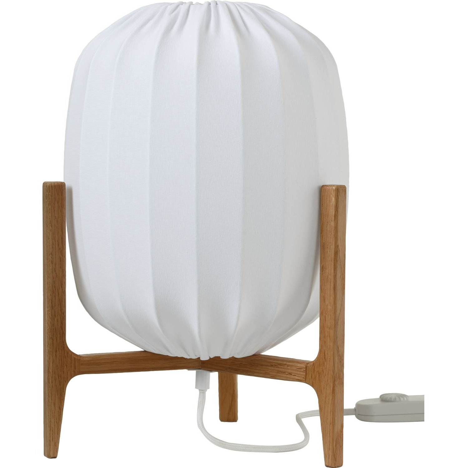 7340044232115 Watt & Veke Prisma eg/hvid - Bordlampe Lamper,Bordlamper,Bordlamper 2190006247 124581