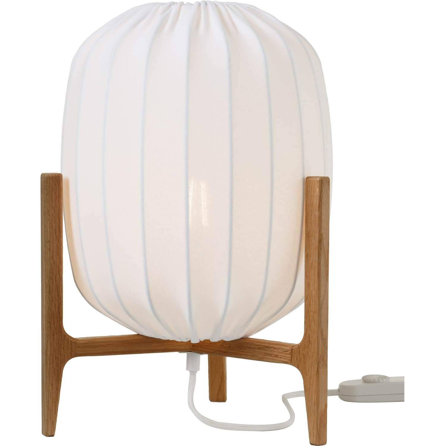 7340044232115 Watt & Veke Prisma eg/hvid - Bordlampe Lamper,Bordlamper,Bordlamper 2190006247 124581