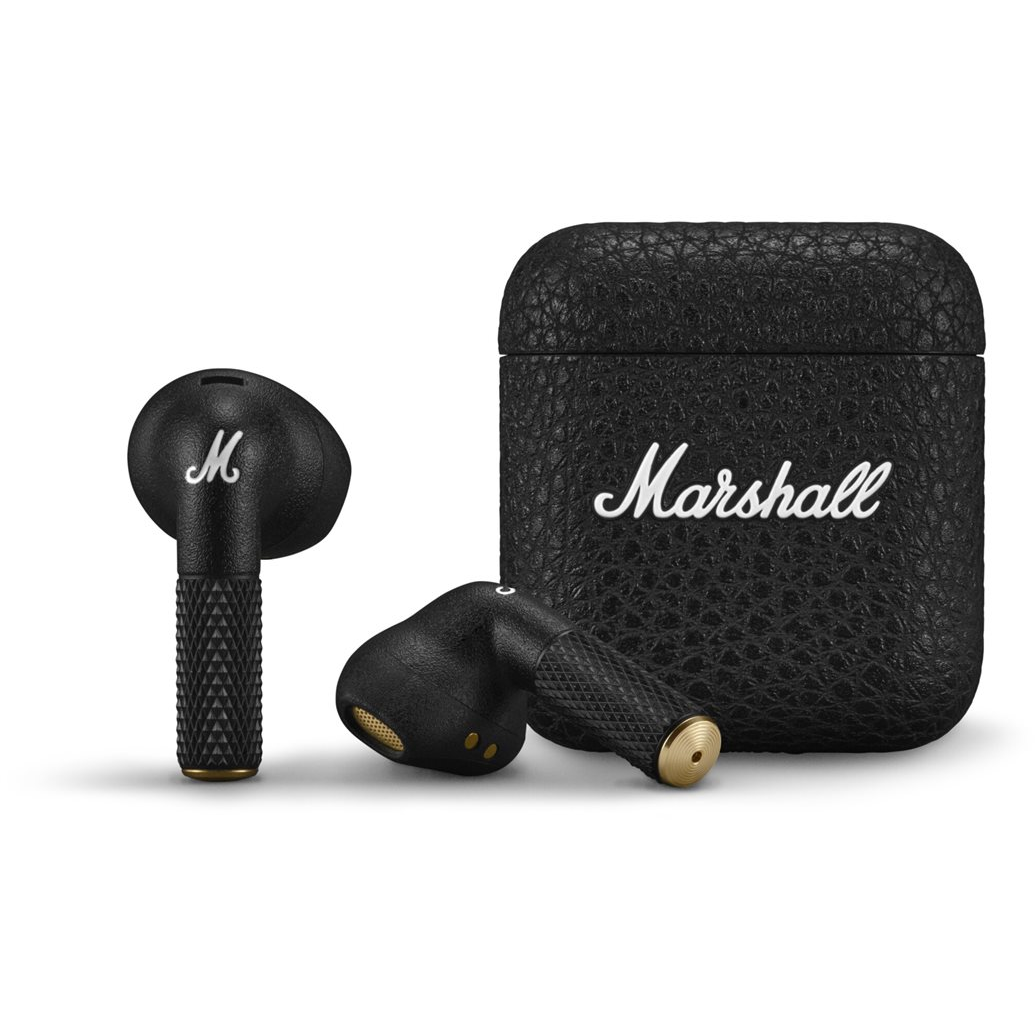 7340055398251 Marshall Minor IV, black - Trådløse In-Ear øretelefoner TV & HIFI,Hovedtelefoner,In-ear hovedtelefoner 2190013166 1006653