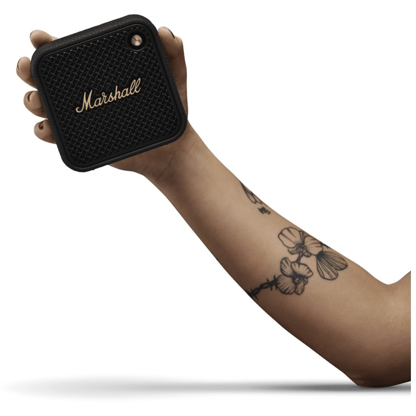 7340055399494 Marshall Willen II, black/brass - Bluetooth højttaler TV & HIFI,Trådløs lyd,Bluetooth højttalere 2190013167 1006714