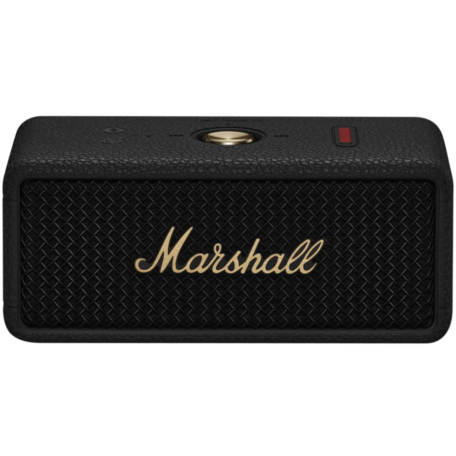 7340055402255 Marshall Emberton III, black/brass - Bluetooth højttaler TV & HIFI,Trådløs lyd,Bluetooth højttalere 2190013168 1006884