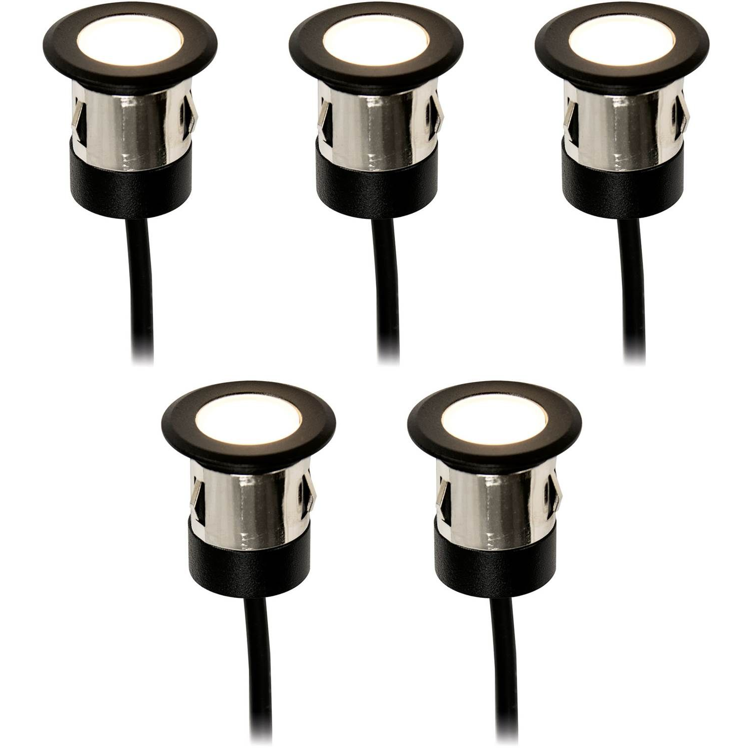 7340110601210 LightsOn Orion 5 pak - Indbygningsspot Lamper,Udendørs- lamper,Udendørslamper 2190001761 117017