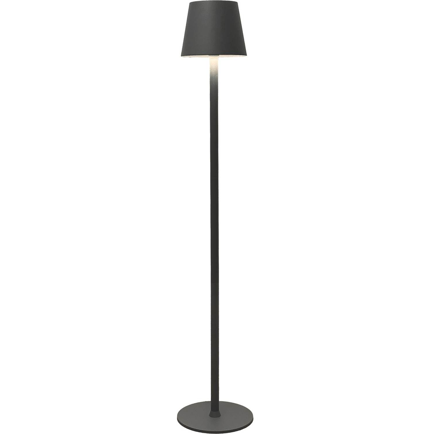 7340110602187 LightsOn Sofie mørkegrå gulvlampe Lamper,Udendørs- lamper,Udendørslamper 2190012171 149028