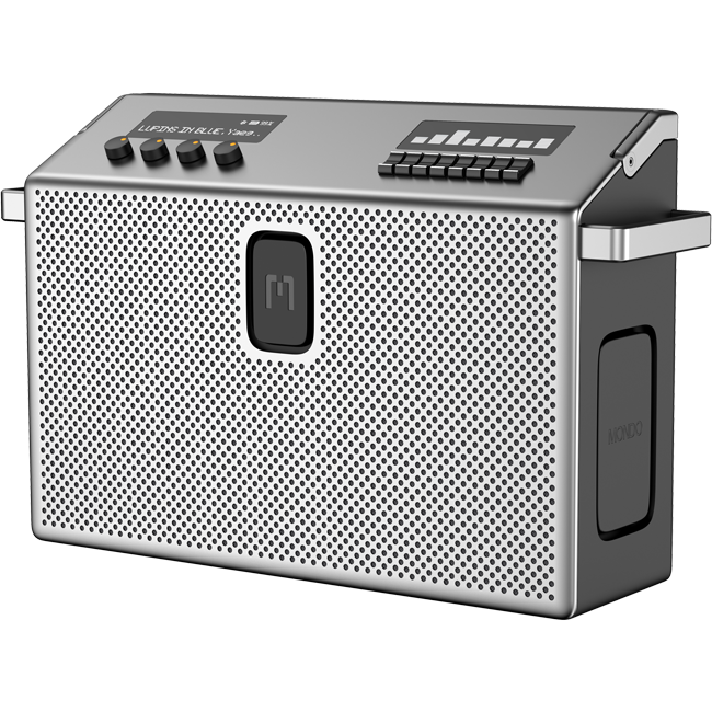 7350080714513 Mondo BT Højttaler Large Metal/Sort - Bluetooth højttaler TV & HIFI,Trådløs lyd,Bluetooth højttalere 31300000040 M2001