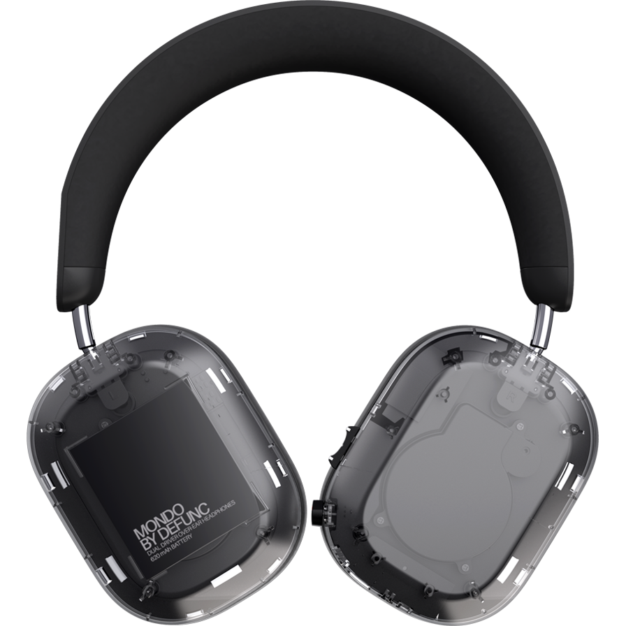 7350080714704 Mondo by Defunc Headphone Over-Ear, transparent - Trådløse h TV & HIFI,Hovedtelefoner,On-ear / over-ear hovedtelefoner 8400001230 M1002