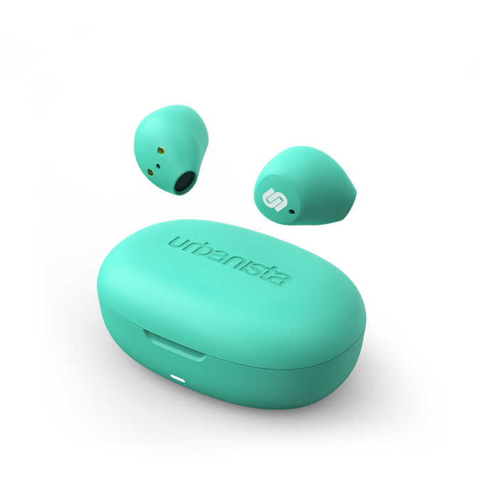 7350088304099 Urbanista Lisbon - Mint Green - Trådløse In-Ear øretelefoner TV & HIFI,Hovedtelefoner,In-ear hovedtelefoner 2190002513 1036343