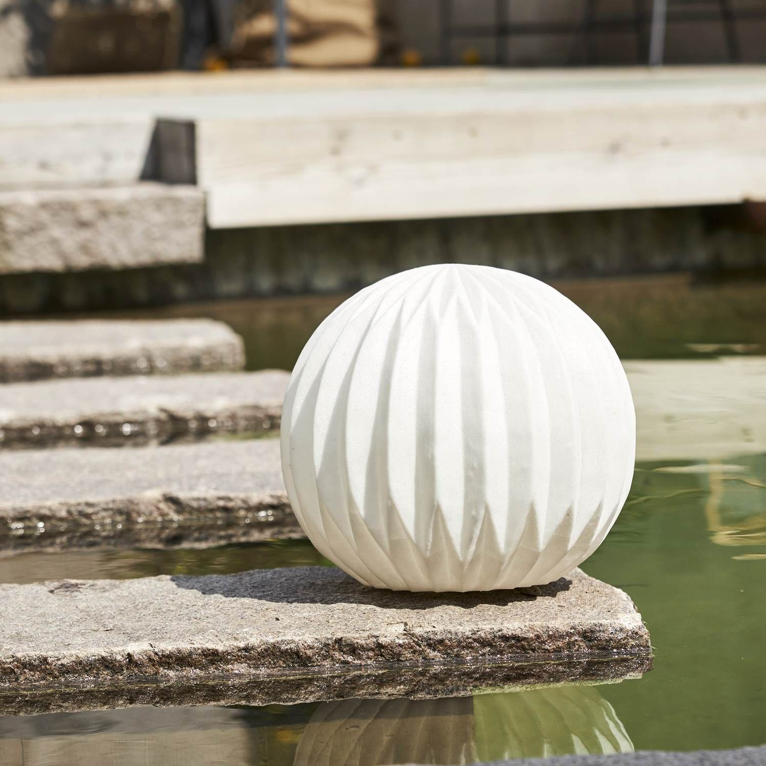 7391482068750 Star Trading Sandy Ø30 - Dekorationslampe Lamper,Udendørs- lamper,Udendørslamper 2190006526 126525