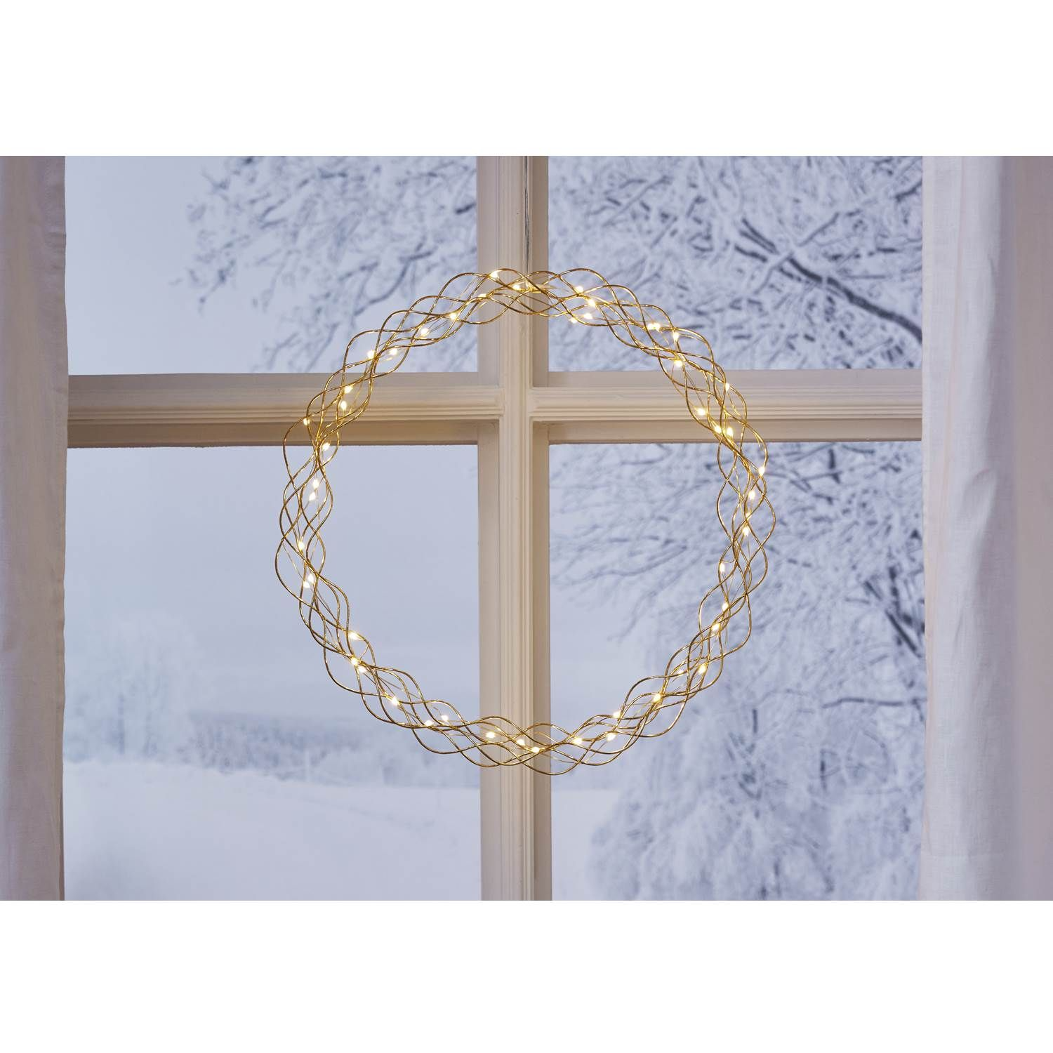 Star Trading Curly Ø45 messing krans