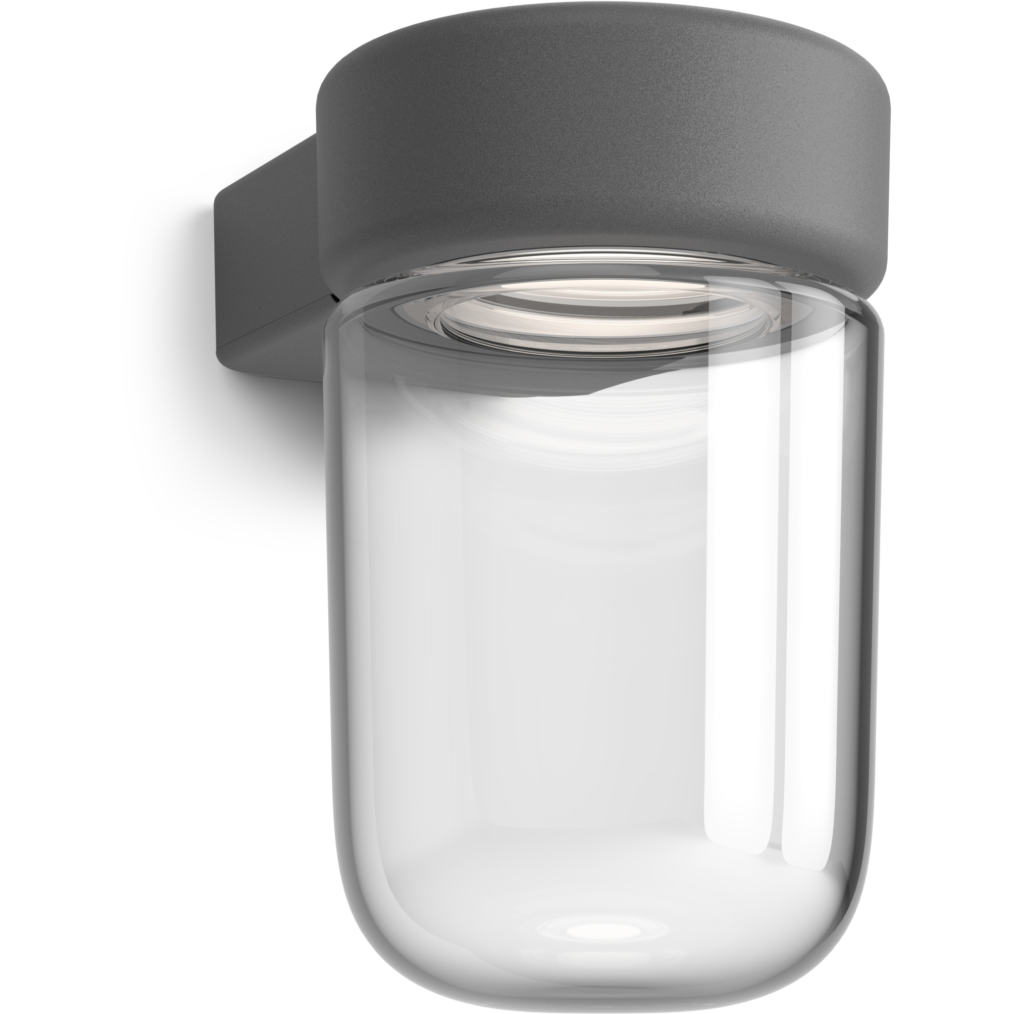 7391534007058 Belid Moon grafit struktur - Væglampe Lamper,Udendørs- lamper,Udendørslamper 82400008860 7050054