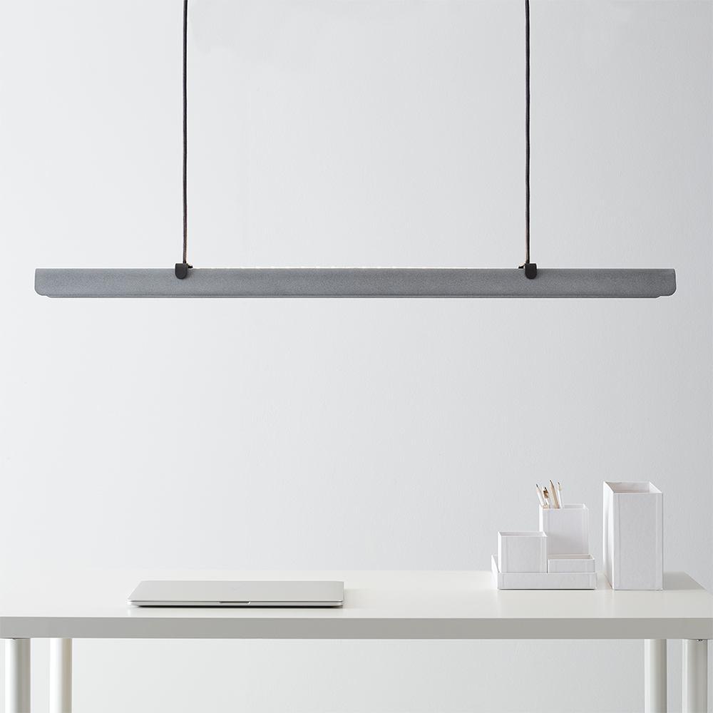 7391534015800 Belid Fold Office betonstruktur langbordspendel Lamper,Pendler-/ Hængelamper,Pendler/Hængelamper 82400010400 1585219