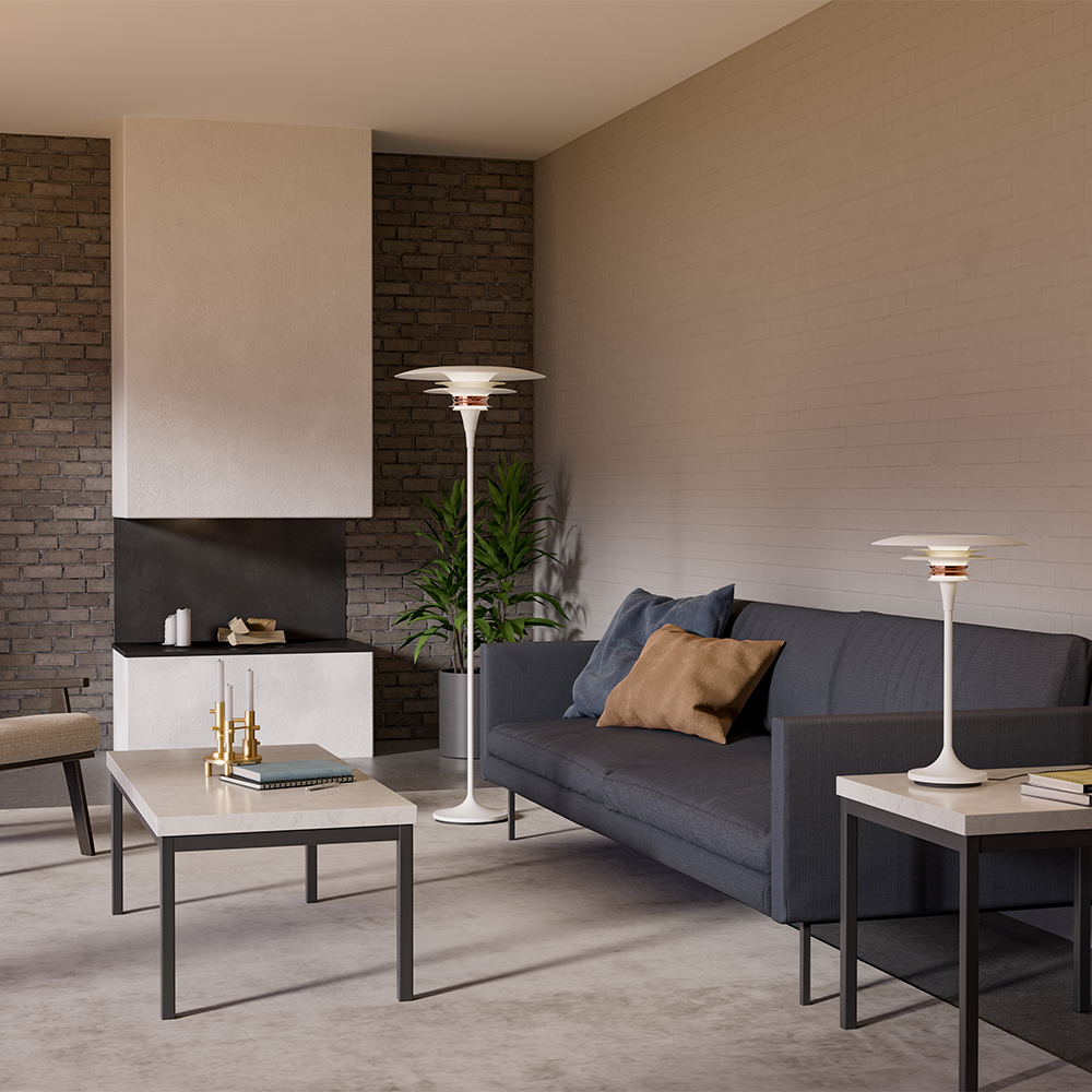 7391534016135 Belid Diablo Ø50 mathvid/rosé silver - Gulvlampe Lamper,Gulvlamper,Gulvlamper 82400009940 3366546