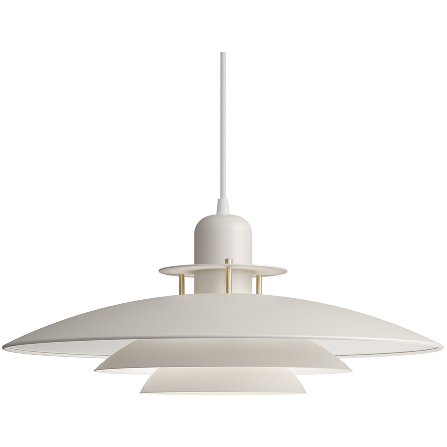 7391534016685 Belid Primus V Ø47,5 sand/messing - Pendel Lamper,Pendler-/ Hængelamper,Pendler/Hængelamper 82400013370 1951533