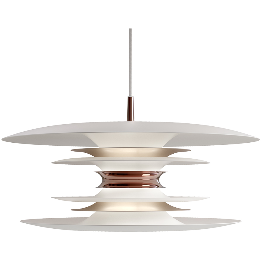 7391534016968 Belid Diablo Ø50 mathvid/rosé silver - Pendel Lamper,Pendler-/ Hængelamper,Pendler/Hængelamper 82400009930 1166546