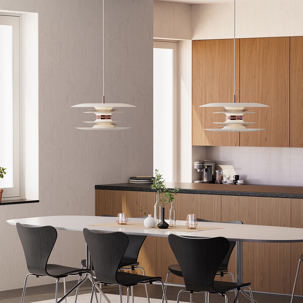 7391534016968 Belid Diablo Ø50 mathvid/rosé silver - Pendel Lamper,Pendler-/ Hængelamper,Pendler/Hængelamper 82400009930 1166546