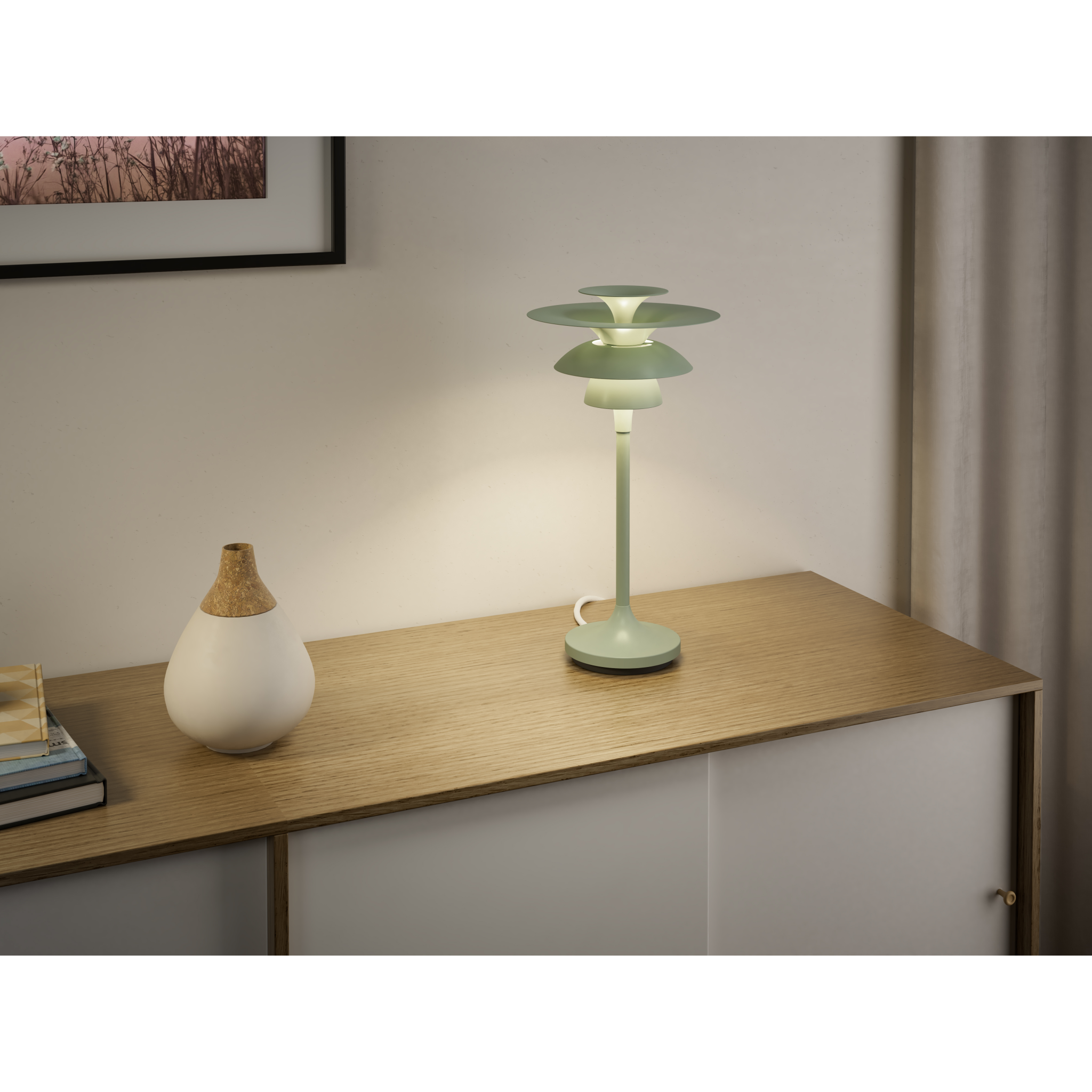 7391534020385 Belid Picasso H34,8 soft salvie bordlampe Lamper,Bordlamper,Bordlamper 8240013570 4295580