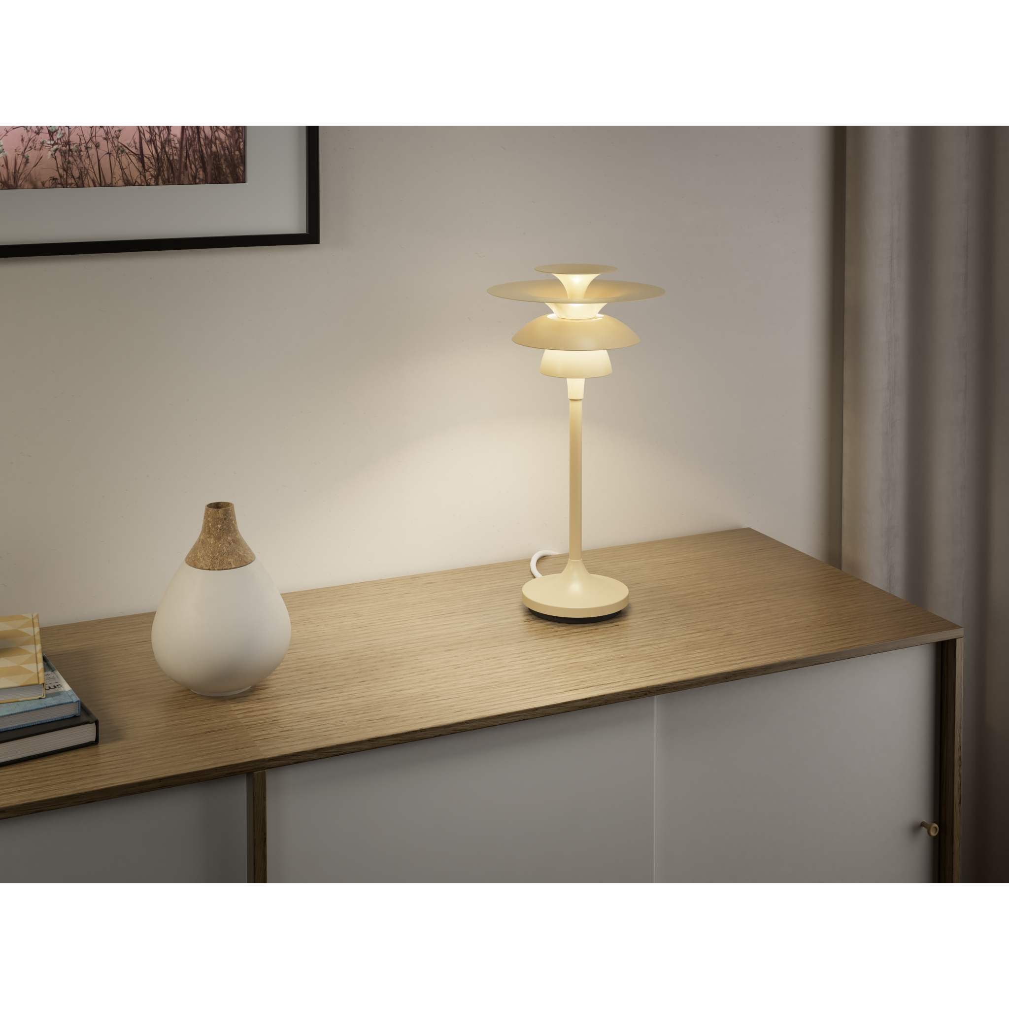 7391534020408 Belid Picasso H34,8 lys honning bordlampe Lamper,Bordlamper,Bordlamper 8240013590 4295582
