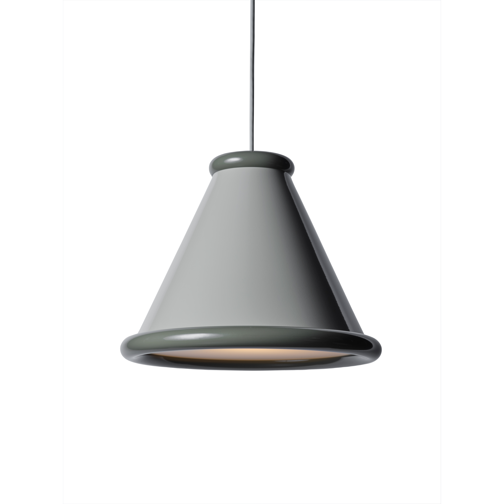 7391534022969 Belid Belle Ø36 Pepple grey/Moss grey pendel Lamper,Pendler-/ Hængelamper,Pendler/Hængelamper 82400013690 1499781