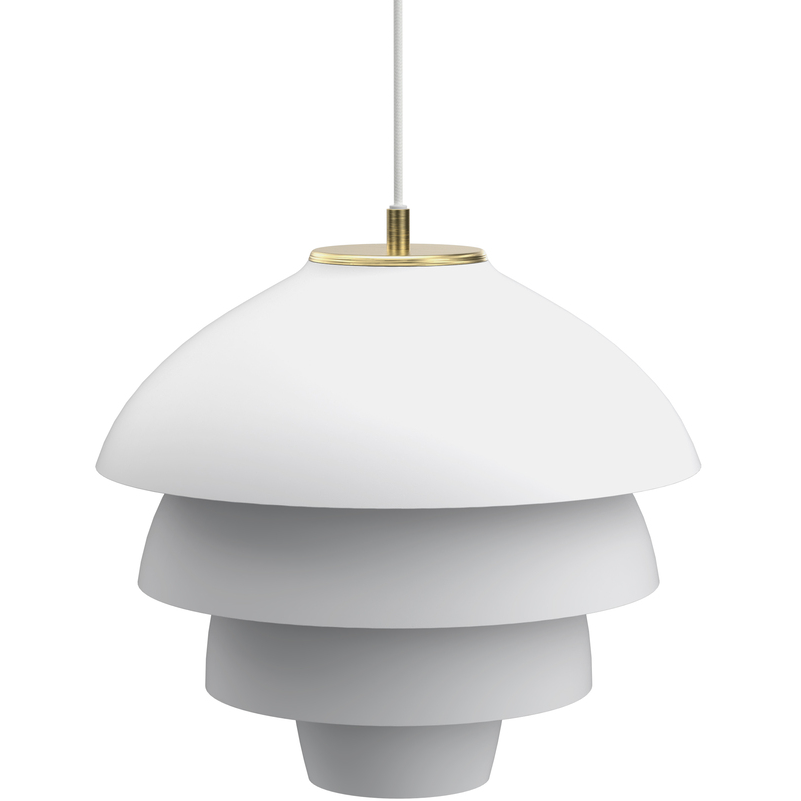 7391534023287 Belid Valencia Ø42 mathvid/messing pendel Lamper,Pendler-/ Hængelamper,Pendler/Hængelamper 82400013740 Valencia