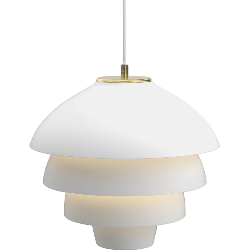 7391534023287 Belid Valencia Ø42 mathvid/messing pendel Lamper,Pendler-/ Hængelamper,Pendler/Hængelamper 82400013740 Valencia
