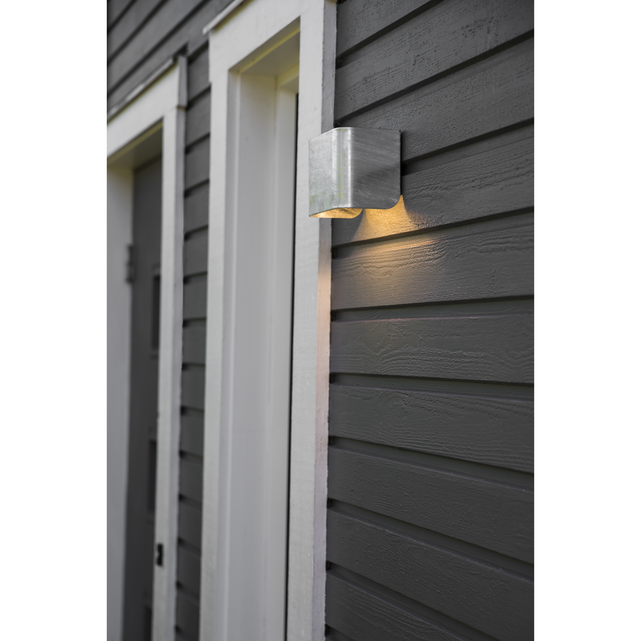 7391534044411 Belid Taurus galvaniseret - Væglampe Lamper,Udendørs- lamper,Udendørslamper 82400009340 7393228