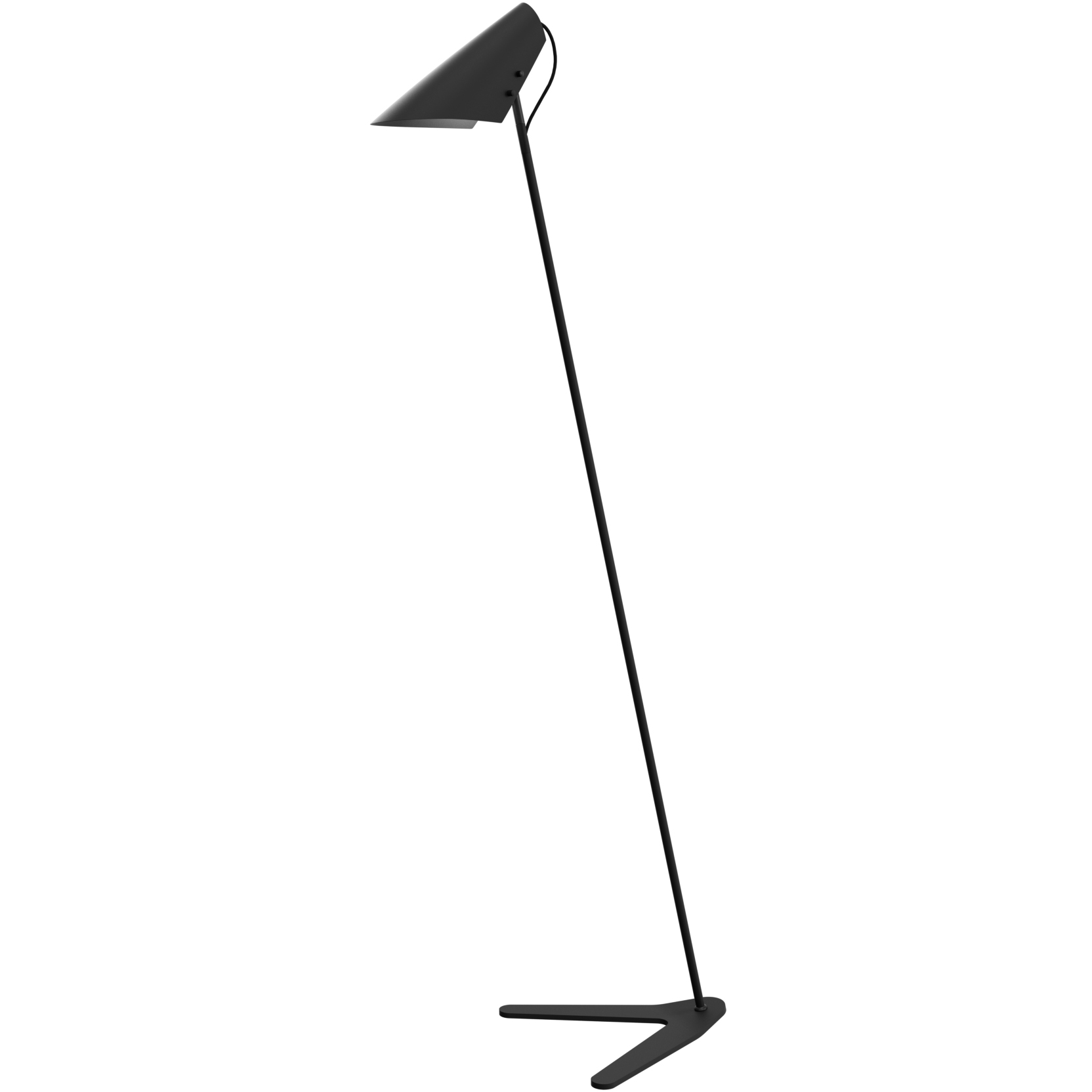 7391534098384 Belid Vincent sort 3134 - Gulvlampe Lamper,Gulvlamper,Gulvlamper 82400006080 Vincent sort 3134