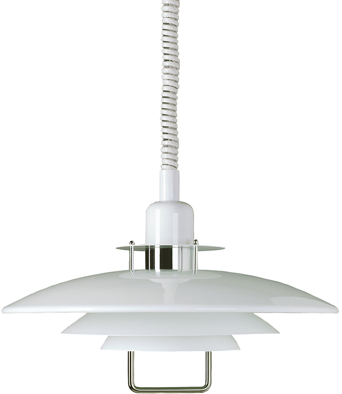 7391534113995 Belid Primus II T1214 Ø43 hvid/krom - Pendel Lamper,Pendler-/ Hængelamper,Pendler/Hængelamper 82400000130 Primus II T1214 Ø43 hvid/krom