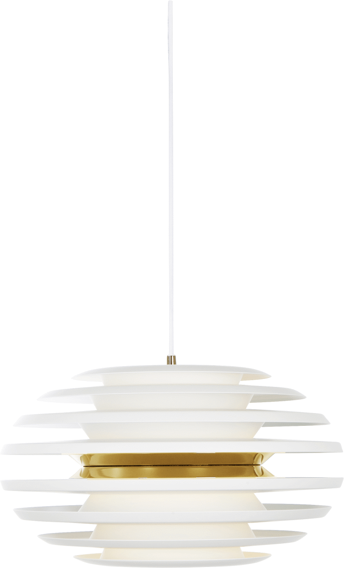 7391534273989 Belid Ellipse Ø50 hvid/messing - Pendel Lamper,Pendler-/ Hængelamper,Pendler/Hængelamper 82400001770 Ellipse Ø50 hvid/messing