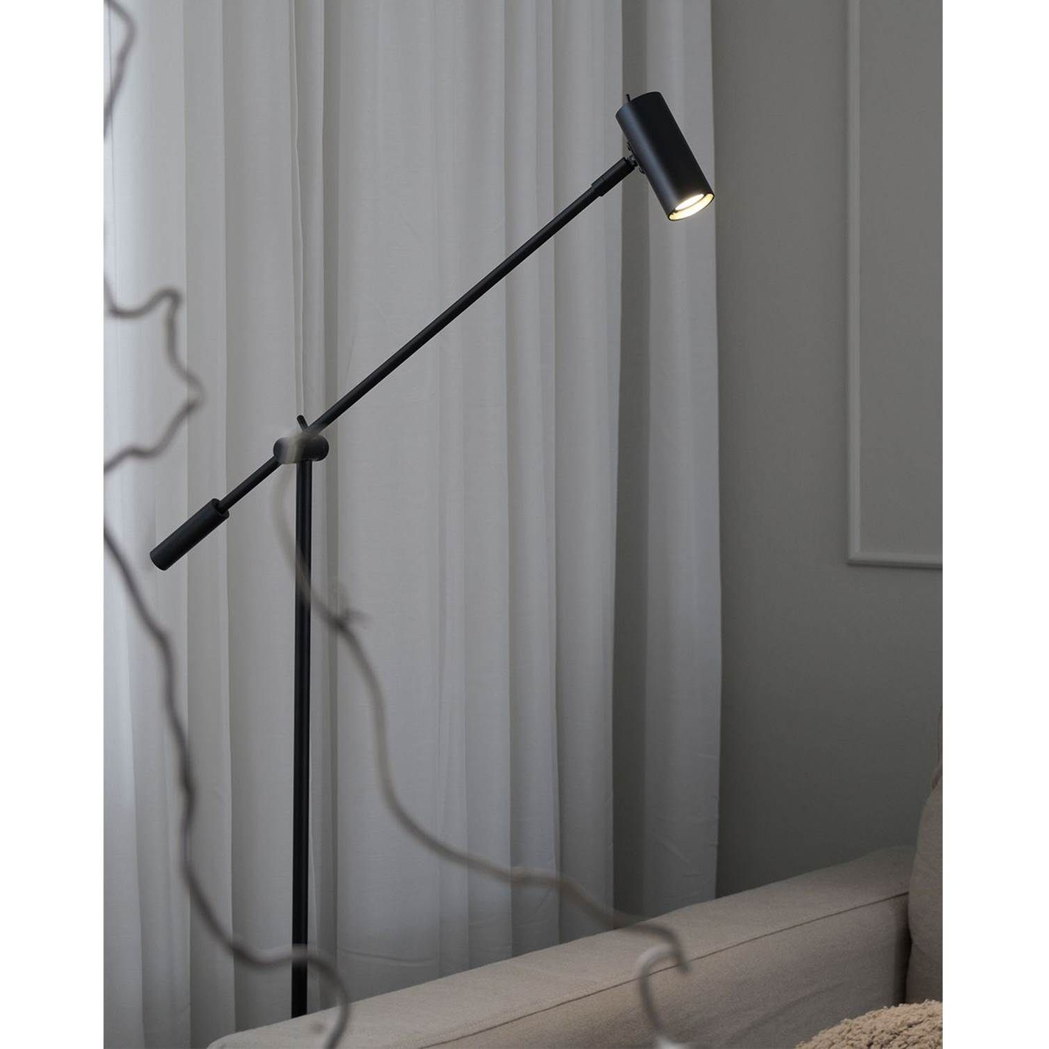 7391534275013 Belid Cato sort - Gulvlampe Lamper,Gulvlamper,Gulvlamper 2190009073 127296