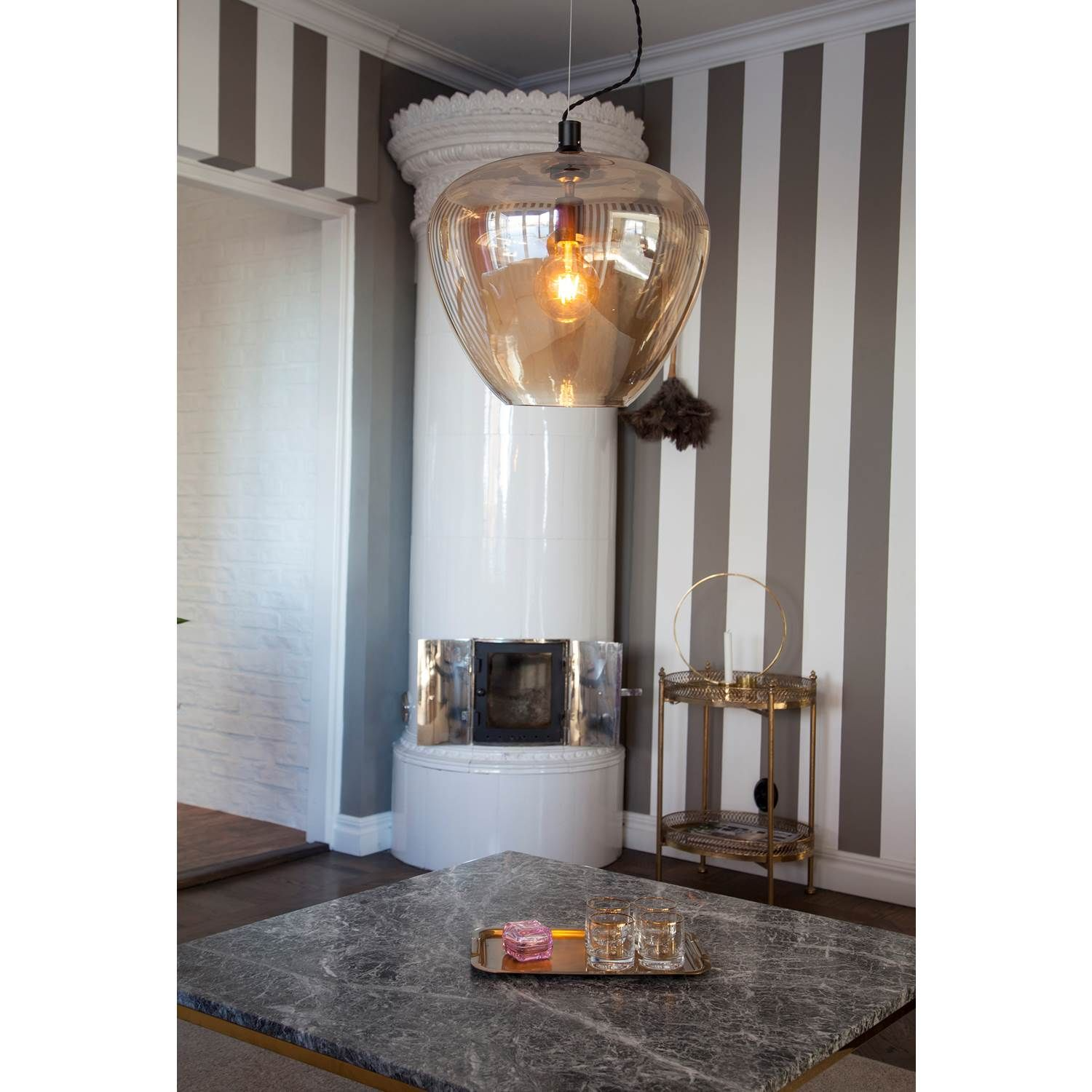 7391741008701 By Rydéns Bellissimo ravfarvet - Pendel Lamper,Pendler-/ Hængelamper,Pendler/Hængelamper 2190003597 121432