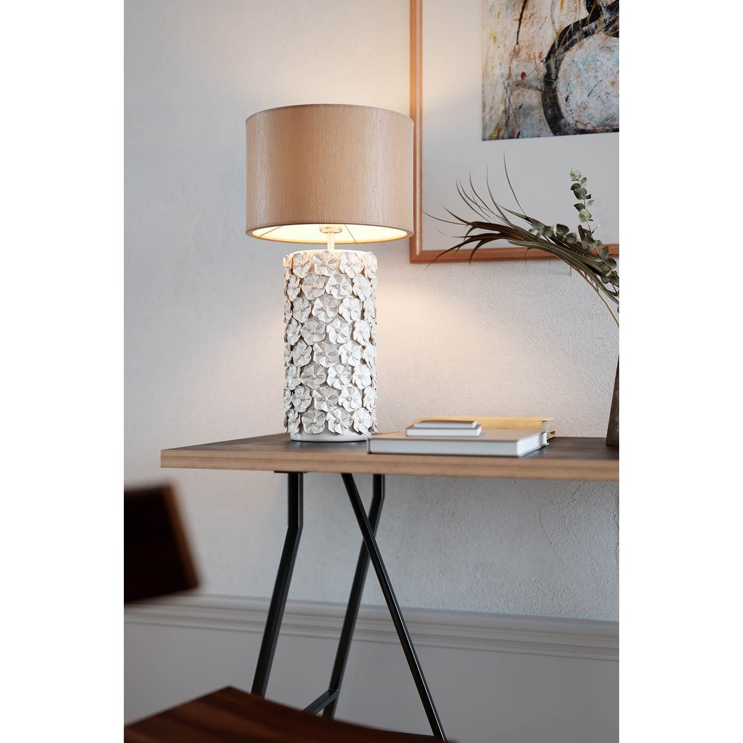 7391741011305 By Rydéns Fiore beige - Bordlampe Lamper,Bordlamper,Bordlamper 2190006165 124480