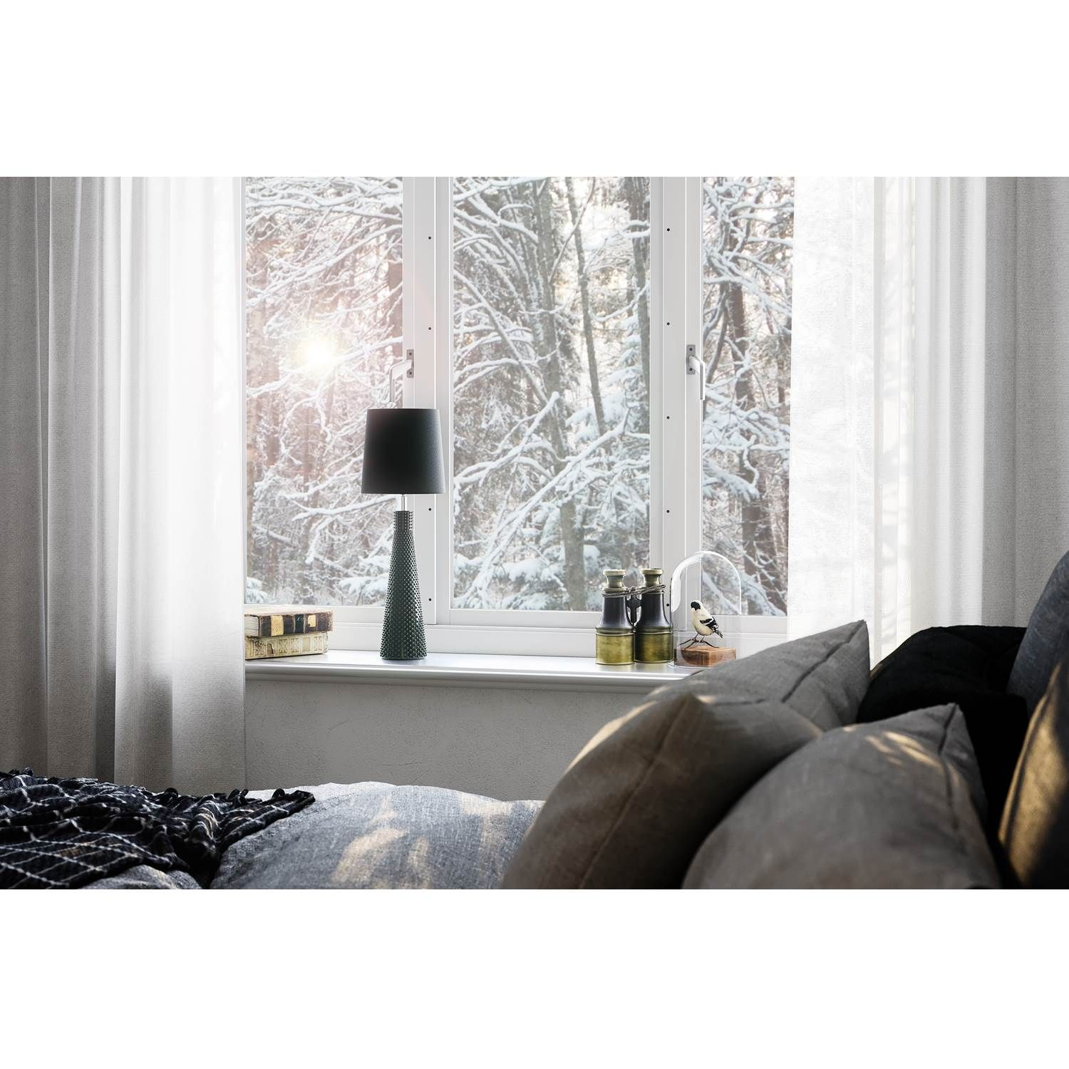 7391741020918 By Rydéns Lofty Slim sort - Bordlampe Lamper,Bordlamper,Bordlamper 2190003581 121416