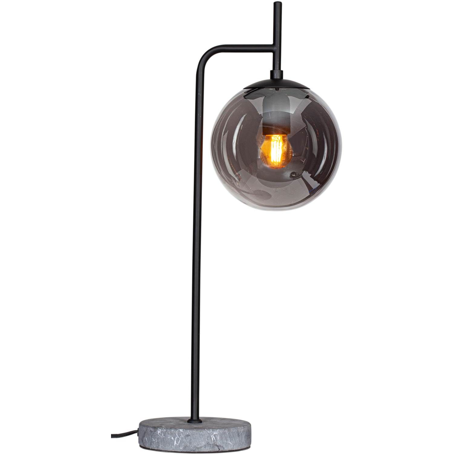 7391741025500 By Rydéns Boyle røgfarvet - Bordlampe Lamper,Bordlamper,Bordlamper 2190003585 121420