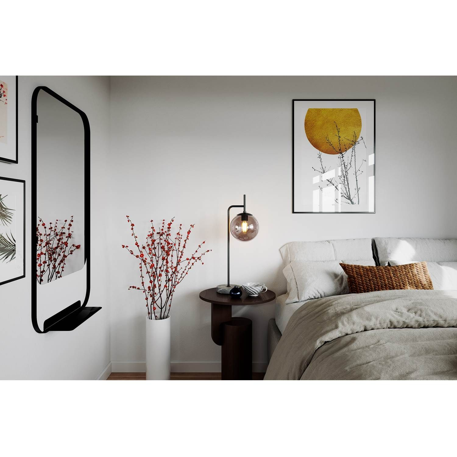 7391741025500 By Rydéns Boyle røgfarvet - Bordlampe Lamper,Bordlamper,Bordlamper 2190003585 121420