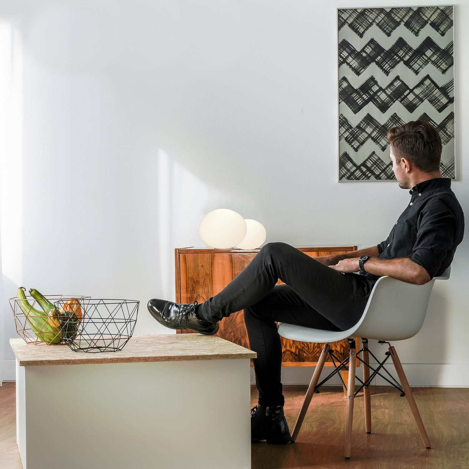 7392986893749 Aneta Globus Ø13 hvid - Bordlampe Lamper,Bordlamper,Bordlamper 2190000345 108253