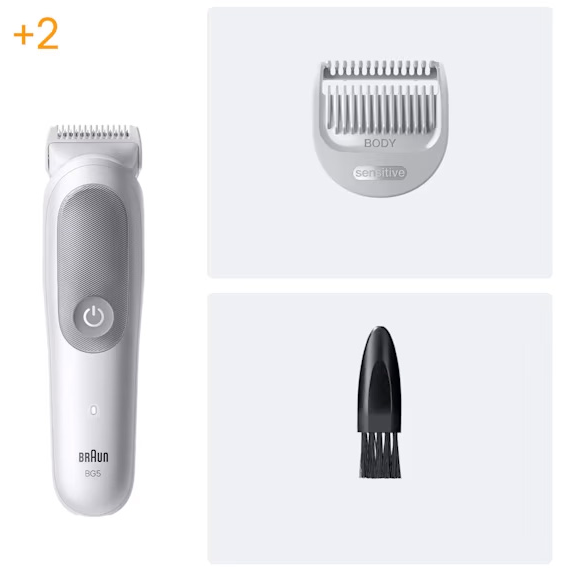 7500435244787 Braun BG5500 Trimmer - Body Groomer Personlig pleje,Barbering,Body groomers 2190013286 BG5500