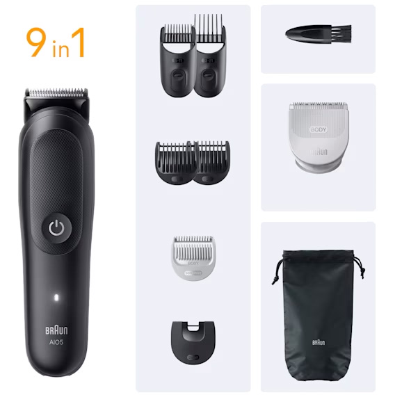 7500435245029 Braun AIO5540 - All-in-One hårtrimmer Personlig pleje,Barbering,Skægtrimmer 2190013288 AIO5540