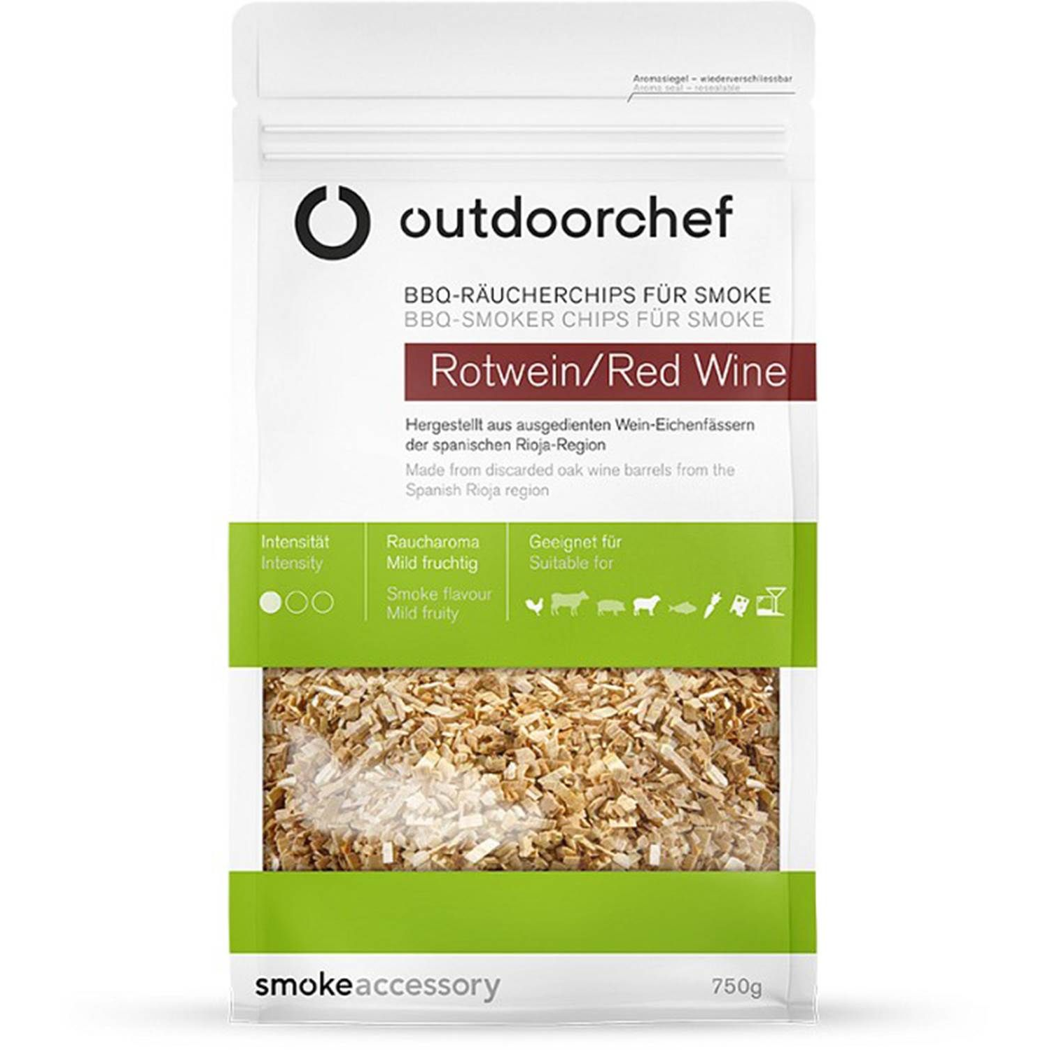 7611984043919 OutdoorChef Røgspåner, rødvin Hus & Have,Udeliv,Grill tilbehør 2190008244