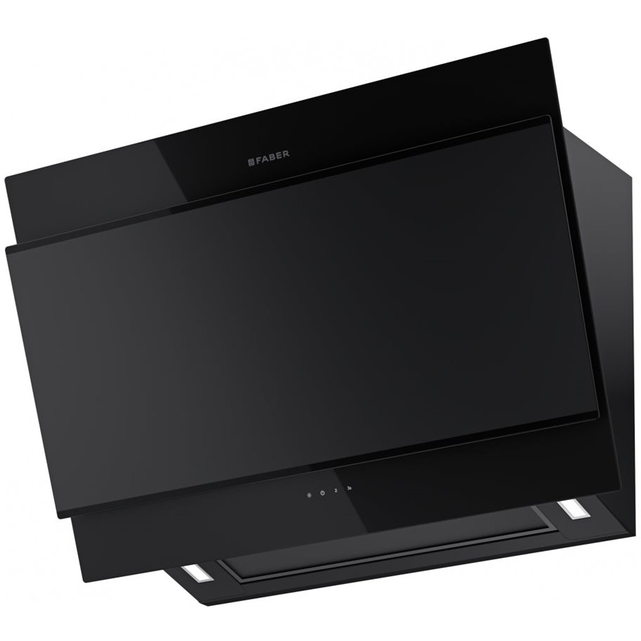 Faber True Double Black F80 - Skråtstillet emhætte