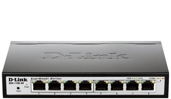 790069372957 D-LINK DGS-1100-08/E 8-Port Gbit Computer & IT,Netværk,Diverse netværk 20500217518 DGS-1100-08/E