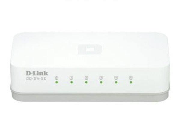 790069388262 D-LINK 5-Port 10/100M Desktop Computer & IT,Netværk,Diverse netværk 20500216651 GO-SW-5E/E