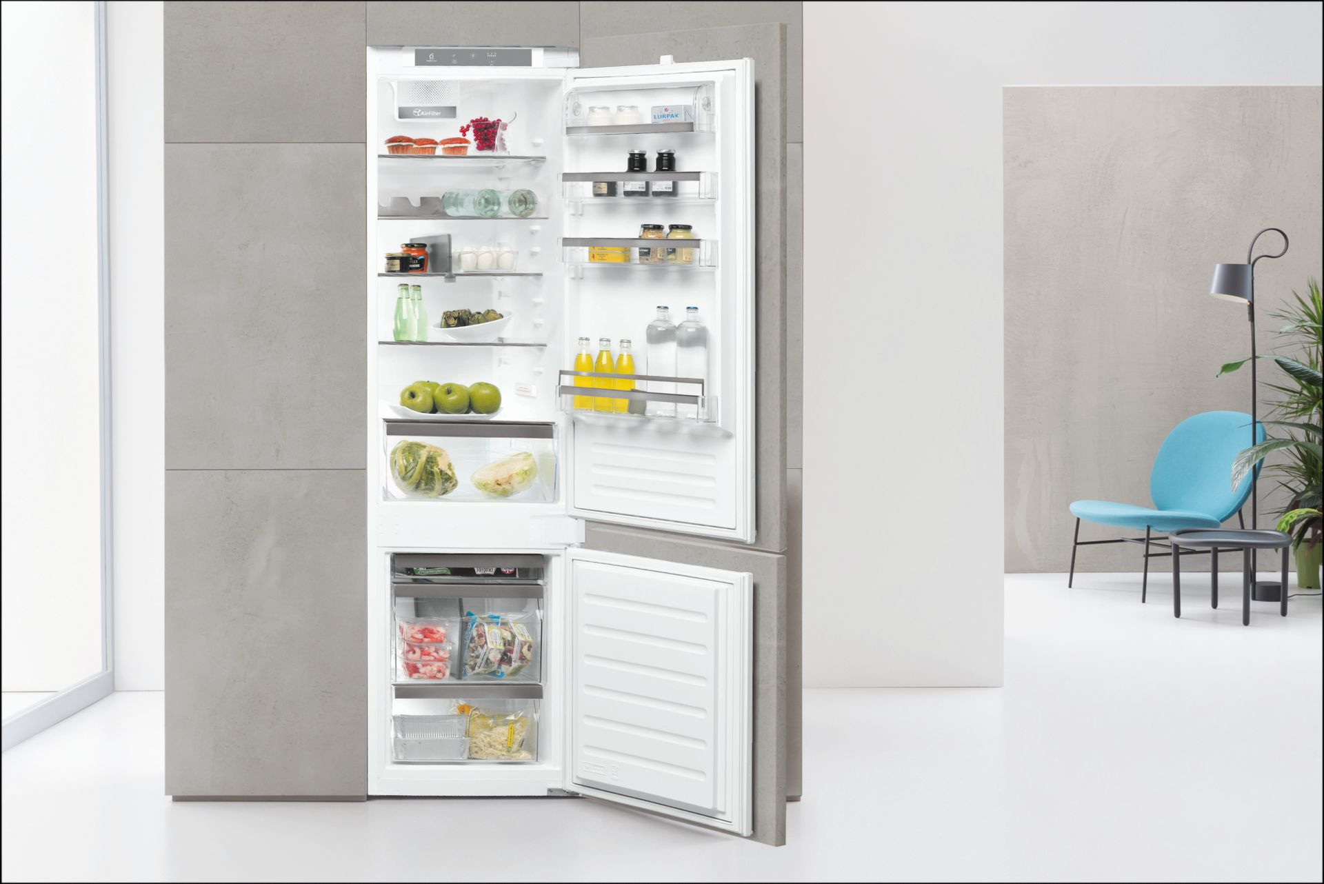 8003437045950 Whirlpool ART9811SF2 - Integrerbart kølefryseskab Hvidevarer,Kølefryseskabe,Integrerede kølefryseskabe 62500459500 ART9811SF2