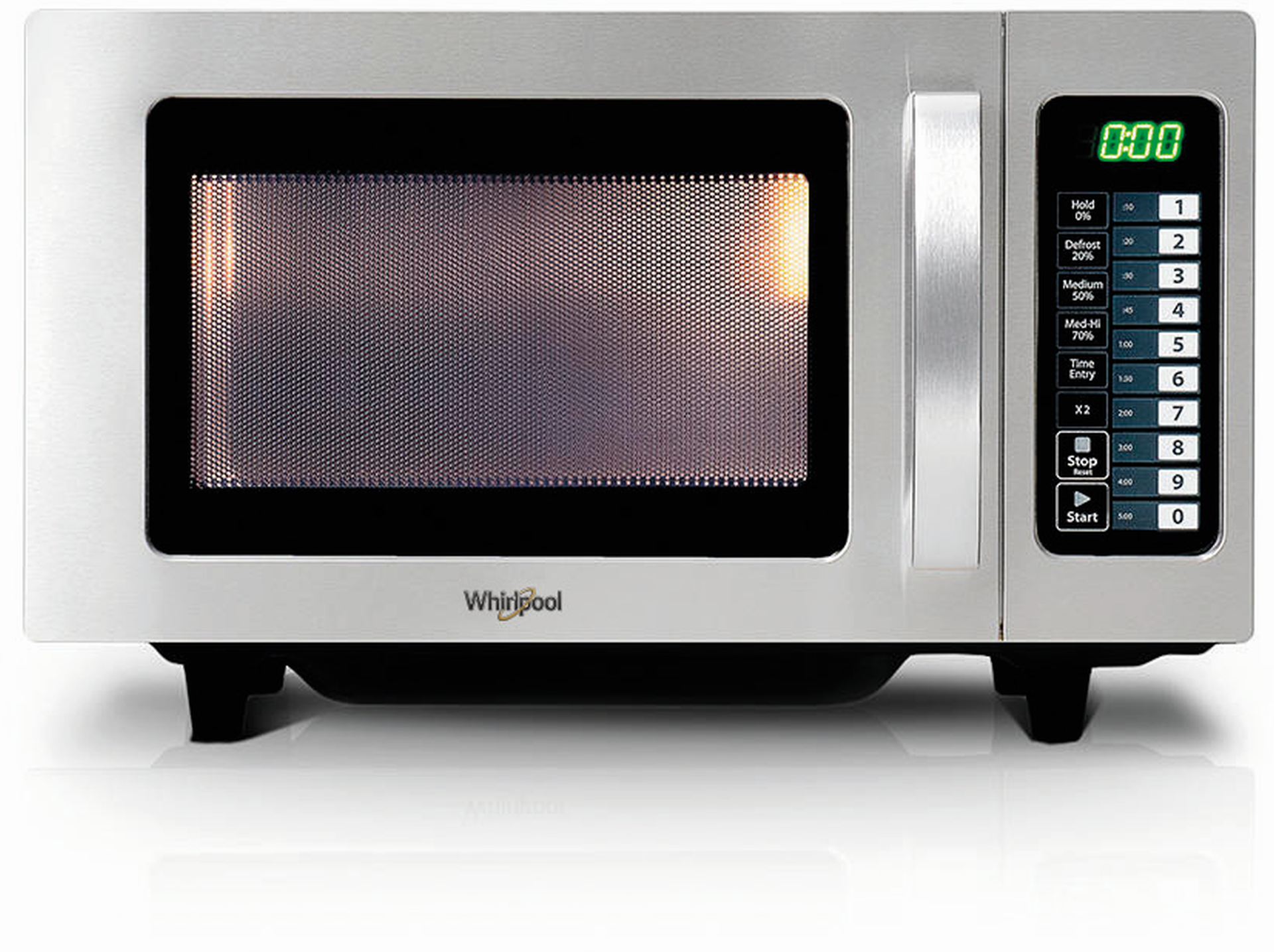 8003437214127 Whirlpool PRO25IX - Mikroovn Hvidevarer,Ovne,Mikroovne 21100141270 PRO25IX