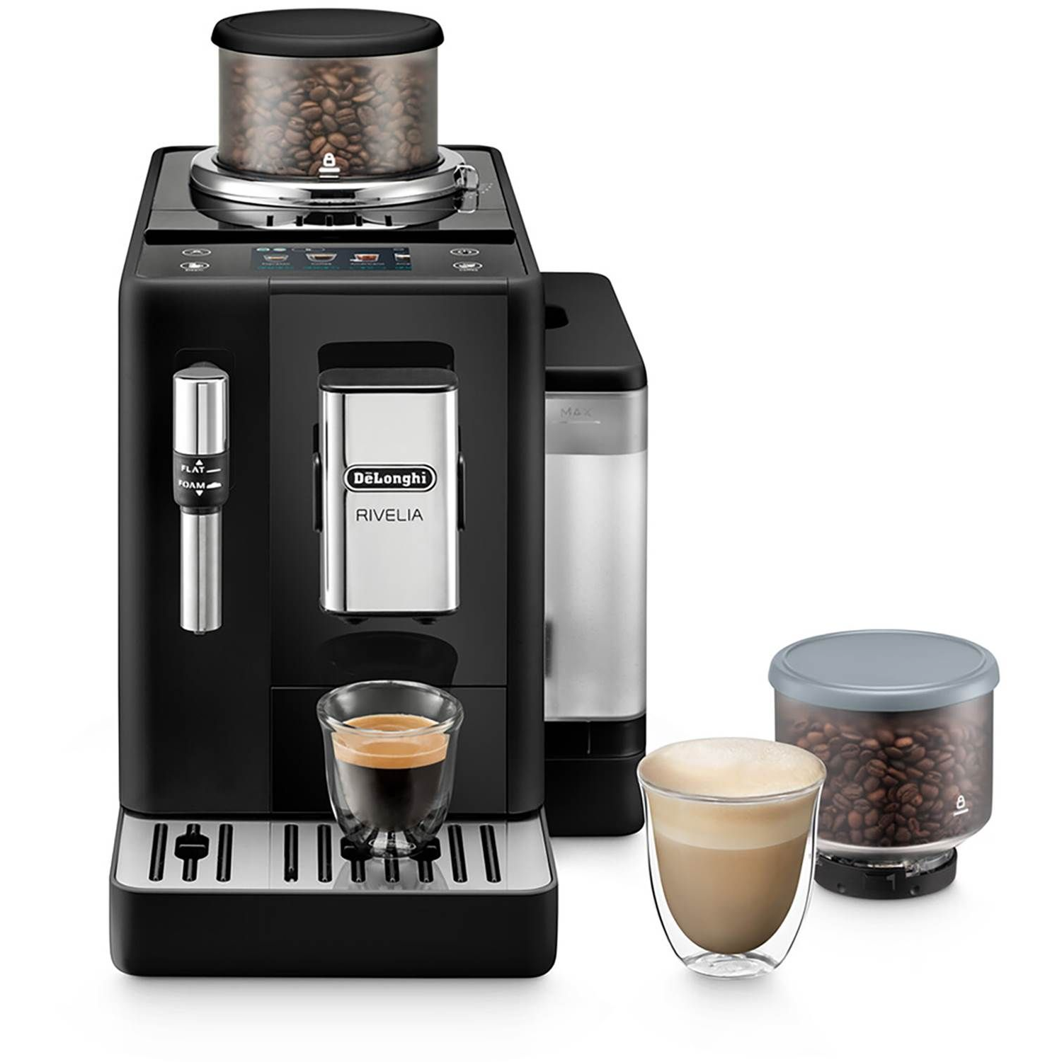 8004399026582 DeLonghi EXAM440.35.B Rivelia - Espressomaskine Husholdning,Kaffe,Espressomaskiner 2190006134 EXAM440.35.B
